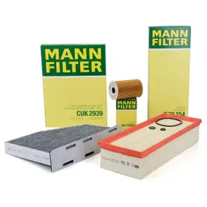 MANN Filter-Set 3-tlg VW Golf 5 6 Passat B6 B7 Tiguan Touran AUDI A3 8P Q3 8U 1.6/2.0 TDI