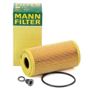 MANN HU618x Ölfilter + Schraube MERCEDES W205 S205 OM626 NISSAN X-Trail 3 (T32) 1.6 dCi