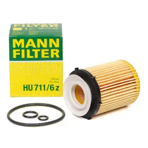 MANN HU711/6z Ölfilter MERCEDES-BENZ W205 W212 Vito W447 C118 W176 M260 M270 M274 M264