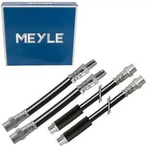 4x MEYLE Bremsschlauch Bremsleitung AUDI 80 90 Cabrio Coupe B3 B4 ab Fgst vorne + hinten