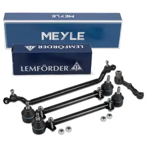 MEYLE / LEMFÖRDER Lenkstange + Spurstange + Kopf + Umlenkhebel Set BMW 5er E28 E24 vorne