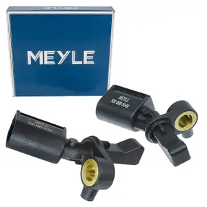 2x MEYLE ABS Sensor Raddrehzahl VW Polo 4 5 Fox Up A1 8X Ibiza Mii Citigo Fabia hinten