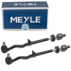 2x MEYLE 3160304301 Spurstange + Spurstangenkopf BMW 3er E30 ohne Lenkungsdämpfer vorne