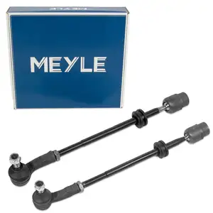 2x MEYLE Spurstange + Kopf VW Golf 2 Jetta 2 SEAT Ibiza 2 Toledo 1 ohne Servo vorne