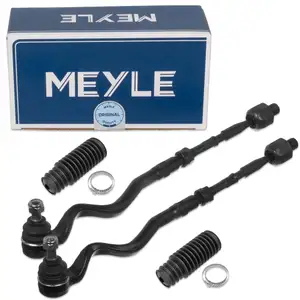 2x MEYLE Spurstange + Spurstangenkopf + Manschette BMW 3er E46 Z4 E85 E86 vorne