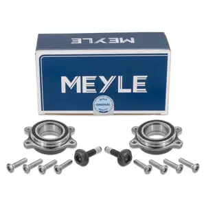 2x MEYLE 1006500010 Radnabe AUDI A4 B8 A5 8T 8F A6 C7 A7 4G A8 4H Q5 8RB vorne o. hinten