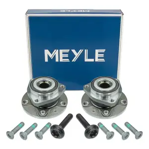 2x MEYLE 1006500003 Radnabe VW Golf 5 6 Touran 1T A3 8P Leon 1P Octavia 2 vorne 1K0407621E