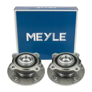 2x MEYLE 3003121106 Radnabe + Radlager BMW 5er E60 E61 6er E63 E64 vorne 31226765601