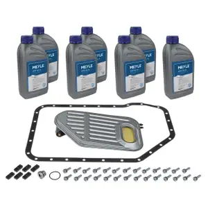 MEYLE 1001350001 Getriebefilter Satz 5HP19 + 7L Getriebeöl VW Passat B5 A4 B5 B6 A6 C5