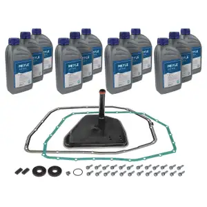 MEYLE 1001350003/XK Getriebefilter Satz 6HP19 + 12L Getriebeöl AUDI A4 S4 B6 B7 A6 S6 C6