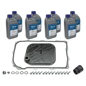 MEYLE 1001350016 Getriebefilter Satz 8HP45 Automatik + 8L Getriebeöl VW Amarok 2010-2022