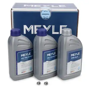 2L MEYLE Getriebeöl 75W-80 GL-5 + 1L Hydrauliköl ZH-M Synt + 2x Schraube für VAG DSG DQ200