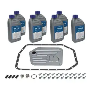 MEYLE 3001350002 Getriebefilter Satz 5HP24 + 7L Getriebeöl BMW E39 535i 540i E38 X5 E53