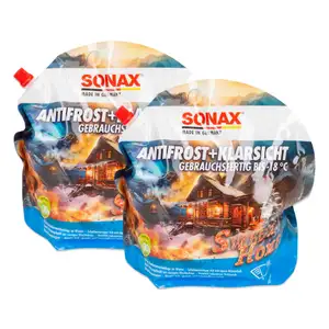 6L SONAX SWEET HOME ANTIFROST & KLARSICHT Scheiben Frostschutz GEBRAUCHSFERTIG bis -18°C