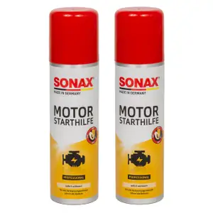 2x 200ml SONAX 312100 Motor Starthilfe Starpilot Starthilfespray Starterspray