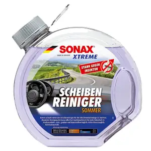 SONAX XTREME SCHEIBENREINIGER Sommer 272400 gebrauchsfertig - 3L 3 Liter