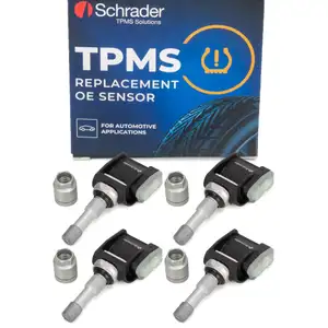 4x SCHRADER 3386 Reifendrucksensor RDKS 433MHz OPEL Astra J Insignia A Zafira B C