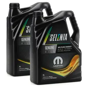 10 Liter PETRONAS SELENIA Motoröl Öl WR PURE ENERGY 5W30 MOPAR FIAT 9.55535-S1