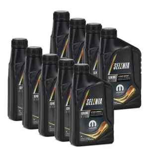 9L 9 Liter PETRONAS SELENIA Motoröl Öl K PURE ENERGY 5W40 MOPAR FIAT 9.55535-S2