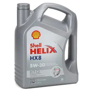 5L 5 Liter SHELL HELIX HX8 5W30 ECT C3 Motoröl Öl BMW LL-04 MB 229.31/51 VW 504/507.00