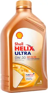 1L 1 Liter SHELL HELIX ULTRA ECT C2/C3 0W30 Motoröl Öl VW 504/507.00 MB 229.52