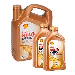 7L 7 Liter SHELL HELIX ULTRA ECT C2/C3 0W30 Motoröl Öl VW 504/507.00 MB 229.52