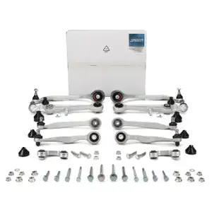 SPIDAN Reparatursatz Querlenker AUDI A4 B5 B8 A6 C5 VW Passat B5.5 Superb 1 vorne 10-tlg