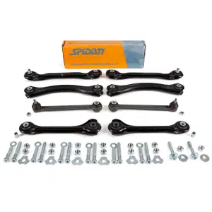 SPIDAN 40013 PLUS KIT Reparatursatz Querlenker MERCEDES W201 W202 W124 W210 hinten 8-tlg