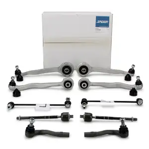 SPIDAN 59270 PLUS KIT Reparatursatz Querlenker MERCEDES W204 S204 C207 A207 vorne 10-tlg