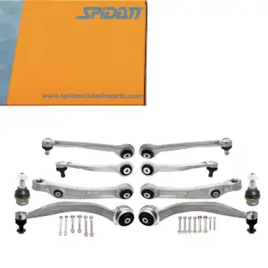 SPIDAN 60504 PLUS KIT Reparatursatz Querlenker AUDI A6 (C8) A7 (4K) Q5 (FY) vorne 10-tlg