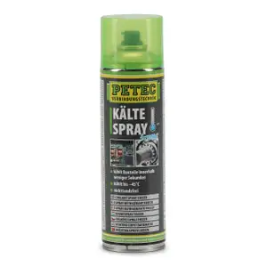 PETEC 71950 KälteSpray Freeze Kühlspray Eisspray Vereisungsspray 400ml bis -45°C