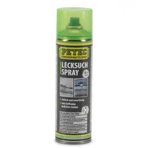 PETEC 70750 Lecksuchspray Prüfspray Leckfinder Spray Dichtheitsprüfung 400ml