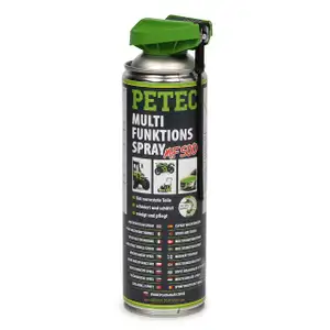 PETEC 71250 Multifunktionsspray Universalspray Multifunktionsöl Pflege 500ml