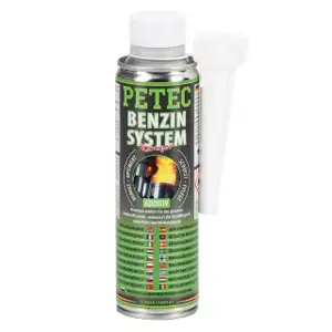 PETEC 80750 Benzin System Reiniger Premium Additiv Zusatz Motorreiniger 250 ml