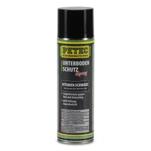 PETEC 73150 Unterbodenschutzspray Korrosionsschutz BITUMEN SCHWARZ Spray 500ml