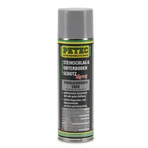 PETEC 73350 Steinschlagschutz Unterbodenschutz Karosserieschutz Spray Grau 500ml