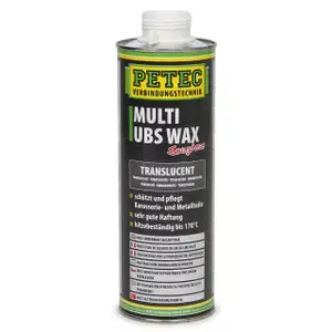 PETEC 73410 MULTI UBS-WAX Saugdose Unterbodenschutz Korrosionsschutz 1000ml 1 L