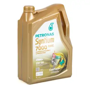 5L 5 Liter PETRONAS Syntium 7000 DME 0W-20 Motoröl Öl API SP ACEA C6 MB 229.71/72