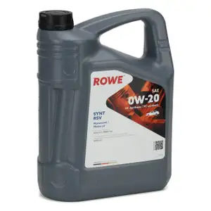 5L 5 Liter ROWE SYNT RSV 0W-20 0W20 Motoröl Öl ACEA C5 Volvo VCC RBS0-2AE HYBRID