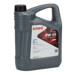 5L 5 Liter ROWE SYNT RS HC-C2 0W-30 Motoröl Öl ACEA C2 PSA B712312 Fiat 9.55535-DS1/GS1