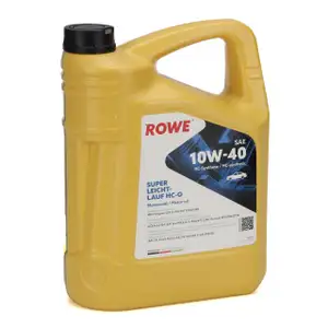 5L 5 Liter ROWE SUPER LEICHTLAUF HC-O 10W-40 10W40 Motoröl Öl MB 229.3 VW 501.01/505.00