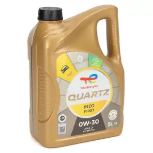 5L 5 Liter TOTAL QUARTZ INEO FIRST 0W-30 Motoröl Öl ACEA C2 PSA B71 2312/2302