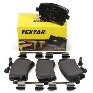 TEXTAR 2332601 Bremsbeläge AUDI A4 A6 A8 VW Multivan Transporter T5 T6 hinten 4B3698451A