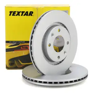 TEXTAR 92111503 Bremsscheiben Satz CITROEN Berlingo C2 C3 C4 PEUGEOT 206 207 PARTNER vorne