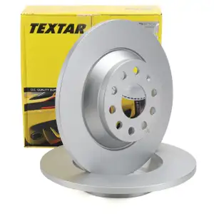 TEXTAR 92255403 Bremsscheiben Satz VW Golf 7 Passat B8 Sharan Tiguan Touran A3 8V hinten