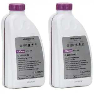 2L 2 Liter ORIGINAL VAG Kühlerfrostschutz FERTIGMIX Ready Mix G12 evo G12E050A2