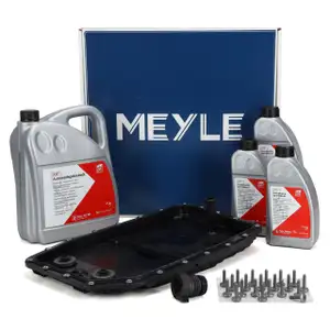 MEYLE Getriebeölwanne + Filter + Dichtung 6HP26 HP28 6HP32 + 8L FEBI Getriebeöl BMW