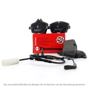 ZIMMERMANN Bremsbeläge + Warnkontaktsensor BMW X1 U11 X2 U10 MINI Countryman U25 vorne