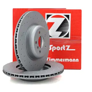 Zimmermann SPORT Bremsscheiben Satz BMW G20 G30/31 G32 G11/12 G15 X3 X4 X7 Z4 hinten