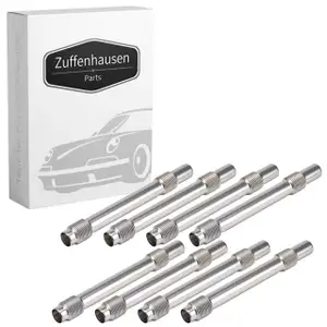 8x Stößelschutzrohr für PORSCHE 356 B / C 1600 912 1.6 75/90/95 PS PCG10523100